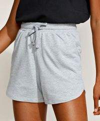 Short-de-Moletom-Feminino-Mindset-Running-Cintura-Alta-com-Bolsos-Cinza-Mescla-9973146-Cinza_Mescla_1 Short-de-Moletom-Feminino-Mindset-Running-Cintura-Alta-com-Bolsos-Cinza-Mescla-9973146-Cinza_Mescla_1