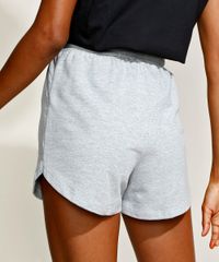 Short-de-Moletom-Feminino-Mindset-Running-Cintura-Alta-com-Bolsos-Cinza-Mescla-9973146-Cinza_Mescla_2 Short-de-Moletom-Feminino-Mindset-Running-Cintura-Alta-com-Bolsos-Cinza-Mescla-9973146-Cinza_Mescla_2