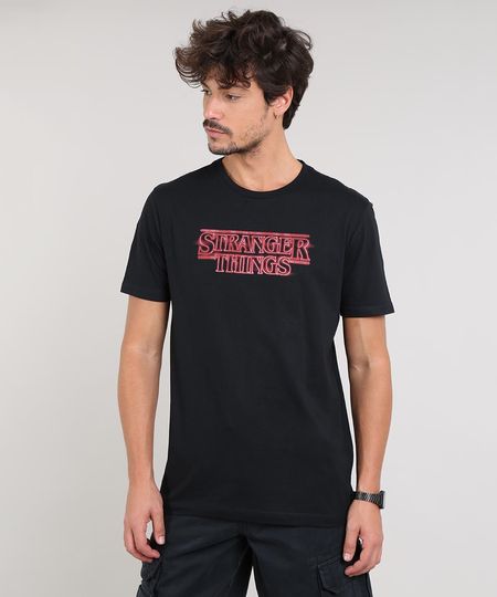 Camiseta-Masculina-Stranger-Things-Manga-Curta-Gola-Careca-Preta-9643458-Preto_1 Camiseta-Masculina-Stranger-Things-Manga-Curta-Gola-Careca-Preta-9643458-Preto_1