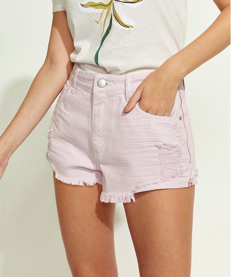 Short-de-Sarja-Feminino-Boy-Cintura-Media-Destroyed-com-Barra-Dobrada-Lilas-9968865-Lilas_1