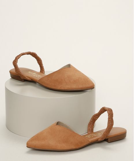 Sapatilha-Feminina-Beira-Rio-Bico-Fino-com-Elastico-em-Suede-Caramelo-9969383-Caramelo_1