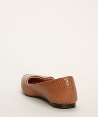 Sapatilha-Feminina-Moleca-Bico-Fino-Textura-de-Escamas-em-Verniz-Caramelo-9949560-Caramelo_3