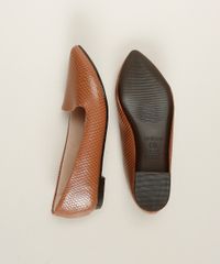 Sapatilha-Feminina-Moleca-Bico-Fino-Textura-de-Escamas-em-Verniz-Caramelo-9949560-Caramelo_6