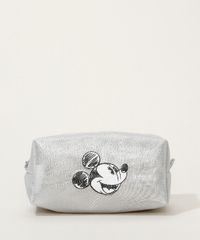 Necessaire-Feminina-Mickey-Tijolinho-com-Brilho-Prateada-9964849-Prateada_1