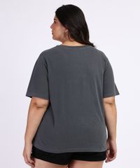 Blusa-Feminina-Betty-Boop-Plus-Size-Manga-Curta-Chumbo-9967443-Chumbo_4