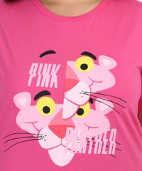 Blusa-Feminina-Plus-Size-A-Pantera-Cor-de-Rosa-Manga-Curta-Pink-9964391-Pink_2