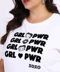 Blusa-Feminina-Betty-Boop-Plus-Size-Manga-Curta-Off-White-9967442-Off_White_2