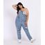 Macacao-Jeans-Feminino-Plus-Size-Relaxed-Destroyed--Azul-Medio-9968950-Azul_Medio_1