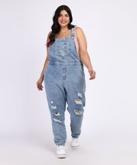 Macacao-Jeans-Feminino-Plus-Size-Relaxed-Destroyed--Azul-Medio-9968950-Azul_Medio_3