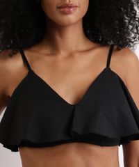 Biquini-Top-Triangulo-Texturizado-com-Babado-e-Bojo-Removivel-Protecao-UV50--Preto-9949771-Preto_4