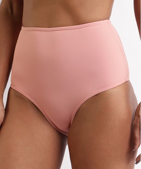 Biquini-Calcinha-Hot-Pant-Texturizado-com-Protecao-UV50--Rose-9949772-Rose_1