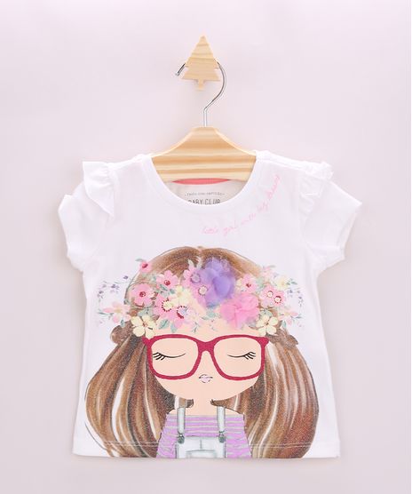 Blusa-Infantil-Menina-Coroa-de-Flores-com-Babados-Manga-Curta-Off-White-9955754-Off_White_1