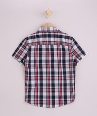 Camisa-Infantil-Estampada-Xadrez-Manga-Curta-Vermelha-9808450-Vermelho_2