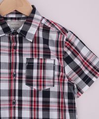 Camisa-Infantil-Estampada-Xadrez-Manga-Curta-Vermelha-9808450-Vermelho_3