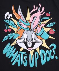 Camiseta-Juvenil-Looney-Tunes-Manga-Curta-Preta-9962347-Preto_2