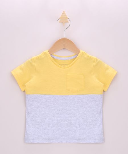 Camiseta-Infantil-com-Recortes-e-Bolso-Manga-Curta-Amarela-9967767-Amarelo_1 Camiseta-Infantil-com-Recortes-e-Bolso-Manga-Curta-Amarela-9967767-Amarelo_1