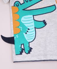 Camiseta-Infantil-Raglan-com-Estampa-Interativa-de-Jacare-Manga-Curta-Cinza-Mescla-Claro-9945034-Cinza_Mescla_Claro_4