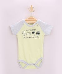 Body-Infantil-Os-Vingadores-Manga-Curta-Amarelo-Claro-9963220-Amarelo_Claro_1