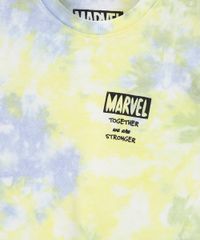 Camiseta-Infantil-Marvel-Estampada-Tie-Dye-Manga-Curta-Multicor-9962409-Multicor_2