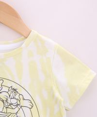Camiseta-Infantil-Looney-Tunes-Estampada-Tie-Dye-Manga-Curta-Amarela-9964289-Amarelo_4
