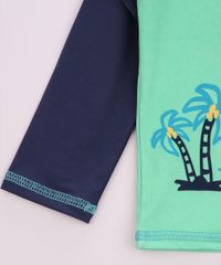 Camiseta-de-Praia-Infantil-Raglan-Dinossauro-Manga-Longa-com-Protecao-UV50--Verde-Claro-9902367-Verde_Claro_4