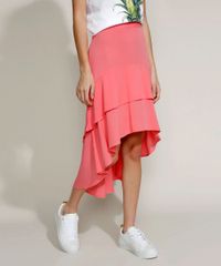 Saia-Feminina-Midi-Mullet-em-Camadas-Rosa-9947427-Rosa_1