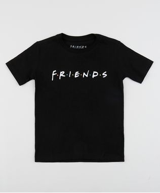 Camiseta-Infantil-Friends-Manga-Curta-Gola-Careca-Preta-9959905-Preto_1