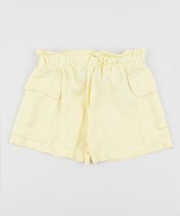 Short-Infantil-Clochard-com-Bolsos-e-Faixa-para-Amarrar-Amarelo-9963560-Amarelo_2