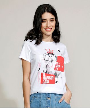 Blusa-Feminina-La-Casa-de-Papel-Manga-Curta-Decote-Redondo-Branca-9942111-Branco_1