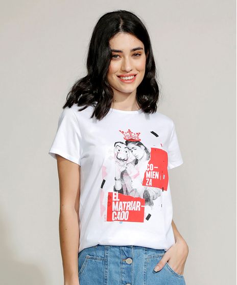 Blusa-Feminina-La-Casa-de-Papel-Manga-Curta-Decote-Redondo-Branca-9942111-Branco_1