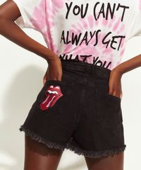 Short-de-Sarja-Feminino-Triya-Rolling-Stones-Cintura-Super-Alta-com-Bordado-Preto-9965084-Preto_2