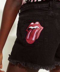 Short-de-Sarja-Feminino-Triya-Rolling-Stones-Cintura-Super-Alta-com-Bordado-Preto-9965084-Preto_4