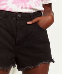 Short-de-Sarja-Feminino-Triya-Rolling-Stones-Cintura-Super-Alta-com-Bordado-Preto-9965084-Preto_5