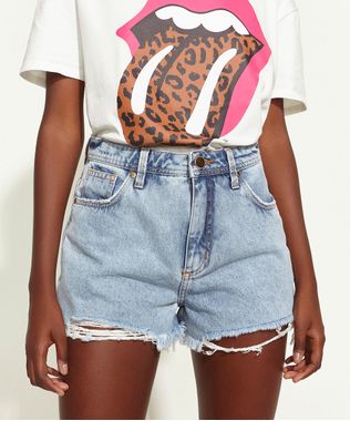 Short-Jeans-Feminino-Triya-Cintura-Super-Alta-com-Bordado--Peace---Love--Azul-Claro-9965270-Azul_Claro_1