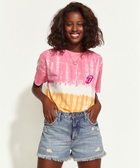 Blusa-Feminina-Triya-Estampada-Tie-Dye--Start-Me-Up--Manga-Curta-Decote-Redondo-Multicor-9965091-Multicor_1