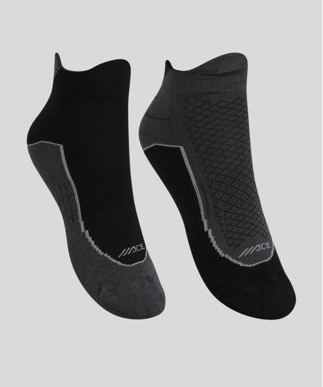Kit-de-2-Meias-Masculino-Esportivo-Ace-Invisivel-com-Recorte-Preto-9944796-Preto_1