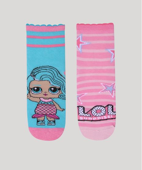 Kit-de-2-Meias-Infantil-Lol-Surprise-Cano-Medio-Multicor-9957391-Multicor_1