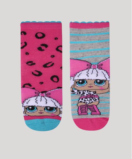 Kit-de-2-Meias-Infantil-Lol-Surprise-Cano-Medio-Multicor-9957392-Multicor_1