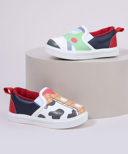 Tenis-Infantil-Slip-On-Toy-Story-Branco-9964215-Branco_1 Tenis-Infantil-Slip-On-Toy-Story-Branco-9964215-Branco_1