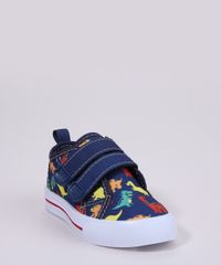 Tenis-Infantil-Estampado-de-Dinossauro-com-Tiras-e-Velcro-Azul-Marinho-9966814-Azul_Marinho_3