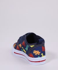 Tenis-Infantil-Estampado-de-Dinossauro-com-Tiras-e-Velcro-Azul-Marinho-9966814-Azul_Marinho_4