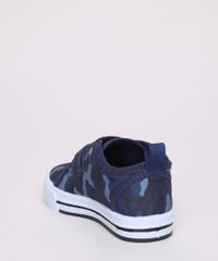 Tenis-Infantil-Estampado-Camuflado-com-Tiras-e-Velcro-Azul-Marinho-9966812-Azul_Marinho_4