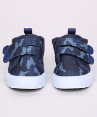 Tenis-Infantil-Estampado-Camuflado-com-Tiras-e-Velcro-Azul-Marinho-9966812-Azul_Marinho_5