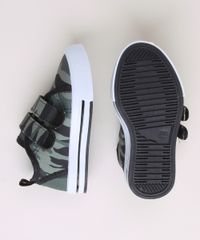 Tenis-Infantil-Estampado-Camuflado-com-Tiras-e-Velcro-Verde-9966813-Verde_6