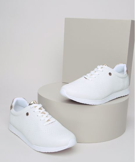 Tenis-Feminino-Via-Uno-com-Recorte-Metalizado-Branco-9949151-Branco_1