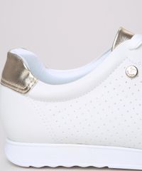 Tenis-Feminino-Via-Uno-com-Recorte-Metalizado-Branco-9949151-Branco_3