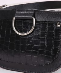 Coche-te-Feminina-com-Bolso-Texturizado-de-Coco-com-Fivela-Preto-9439378-Preto_4