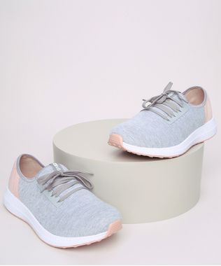 Tenis-Feminino-Actvitta-Esportivo-com-Recorte-em-Tela-Cinza-Claro-9941815-Cinza_Claro_1