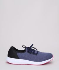 Tenis-Feminino-Actvitta-Esportivo-com-Recorte-em-Tela-Azul-Escuro-9941816-Azul_Escuro_2
