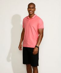 Polo-Masculina-Basica-Comfort-em-Piquet-Manga-Curta-Rose-9842591-Rose_3